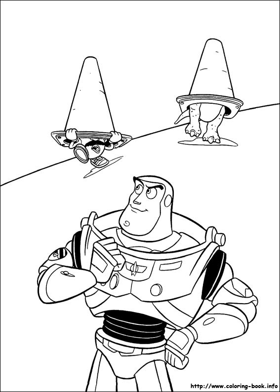 Toy Story coloring picture